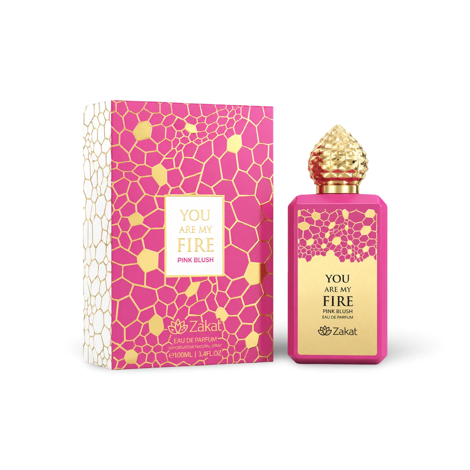 You Are My Fire Pink Blush by Zakat